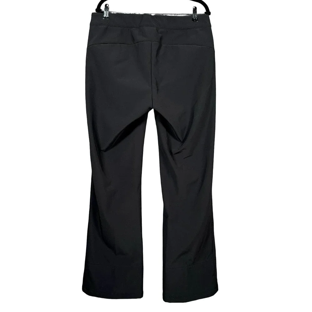 The North Face Apex STH Black Ski Pants Women L Regular Stretch Fleece Softshell